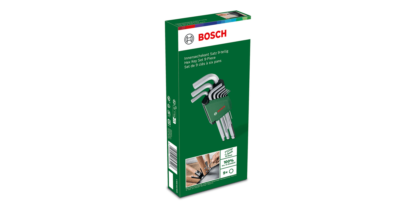 Bosch DIY | Hex Key Set 9Pc