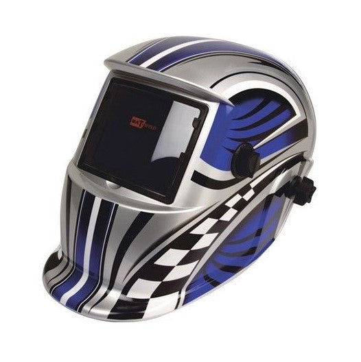 MTS | Helmet Matweld Auto-Dark Grinding/Welding Blue
