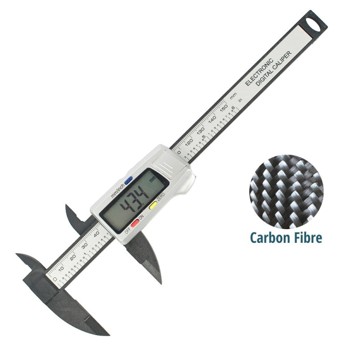 Tork Craft | Vernier Digital Carbon Fibre 150mm Metric/Imperial