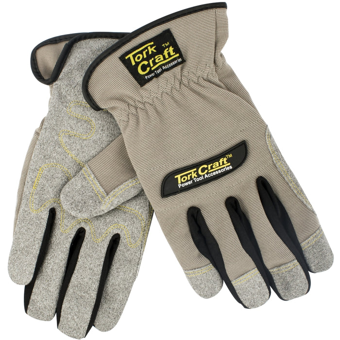 Tork Craft | Mechanics Glove S Synthetic Leather Palm Spandex Back
