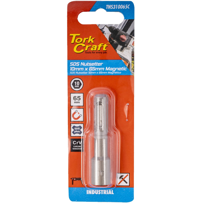 Tork Craft | Nut Setter SDS 10 X 65mm Magnetic
