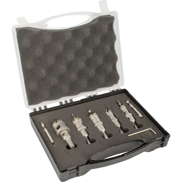 Tork Craft | Hole Saw Set TCT 5Pc for Metal c/w Carry Case