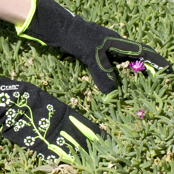 Tork Craft | Ladies Slim Fit Garden Gloves Black Medium
