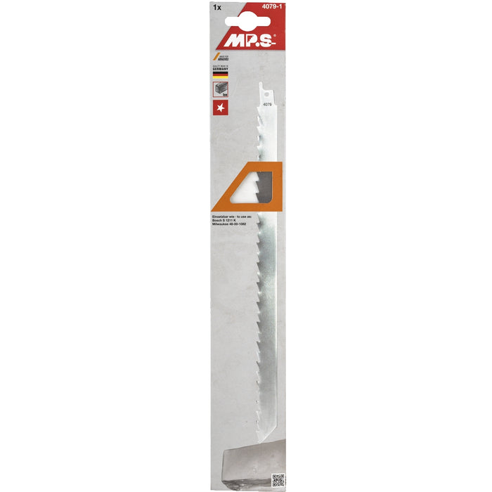 MPS | Sabre Saw Blade Stainless Steel 300mm 3tpi 1Pc
