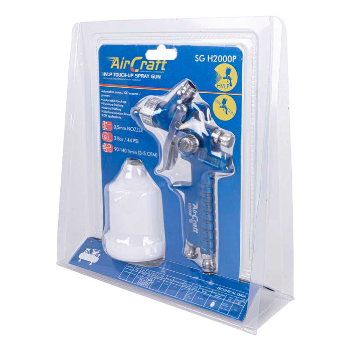 AirCraft | Spray Gun Touch Up 0.5mm Nozzle Blister Pack