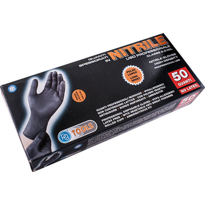 PG mini Professional | Nitrile Gloves Large 50Pc High Density (X25 Pairs)