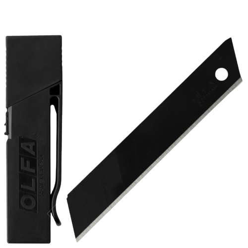Olfa | Blades Excel Black 30Pk Ultra Sharp 18mm with Belt Clip