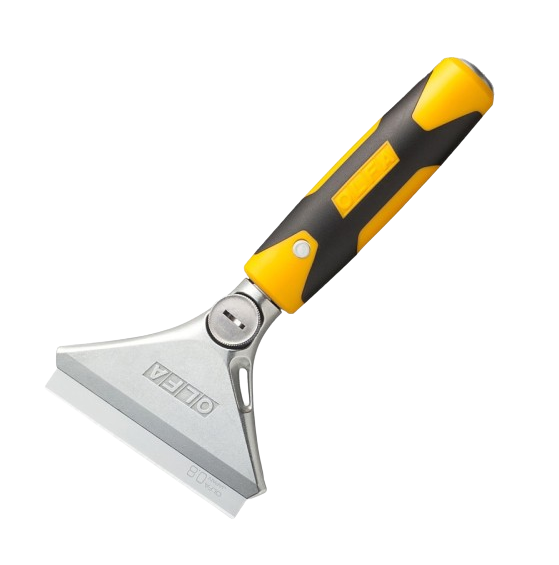 Olfa | Heavy Duty Scraper 200mm with 0.8mm Blade & Safety Blade Cover