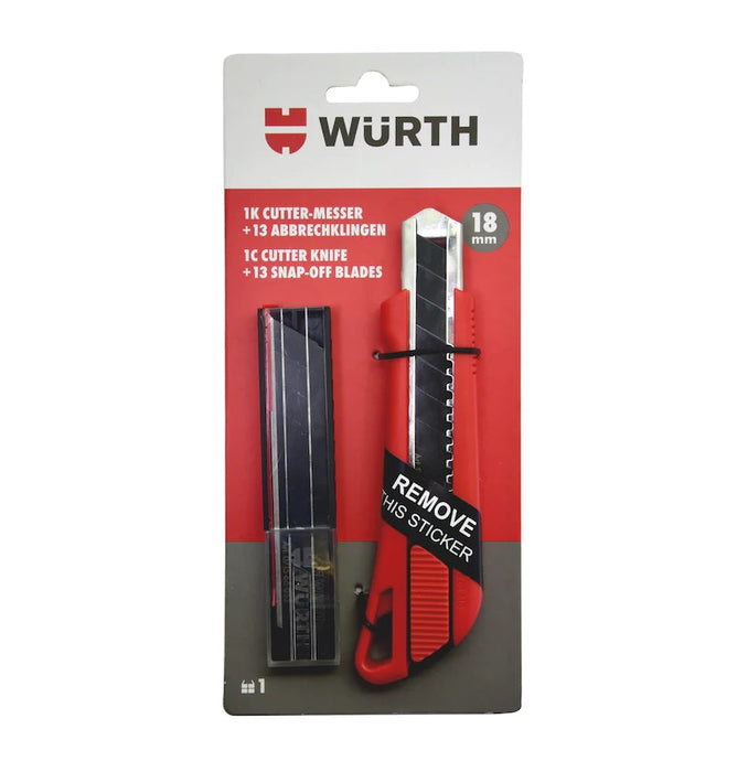 Wurth | Cutter Knife with 13 Blades