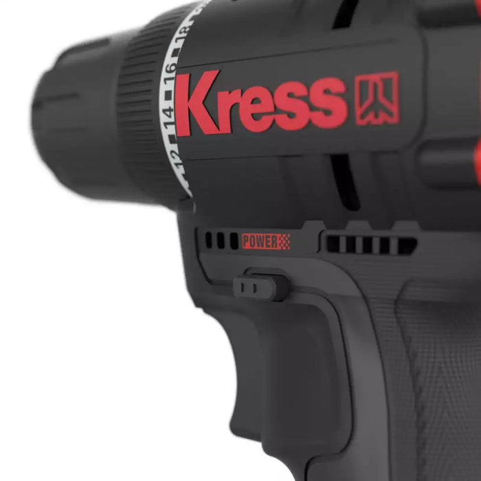 Kress | 12V Brushless Combo - Impact Drill 40Nm & Impact Driver 140Nm 2x2.0Ah 1.5A Injection Box