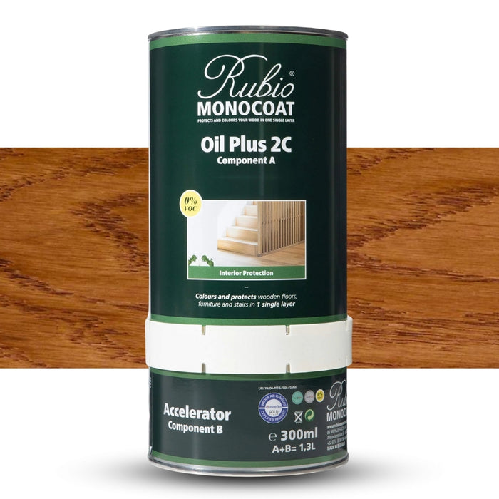 Rubio Monocoat |  Oil Plus 2C Gold Label - Mahogany 1.3L