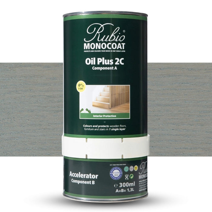 Rubio Monocoat |  Oil Plus 2C Gold Label - Trend Morning Mist 1.3L