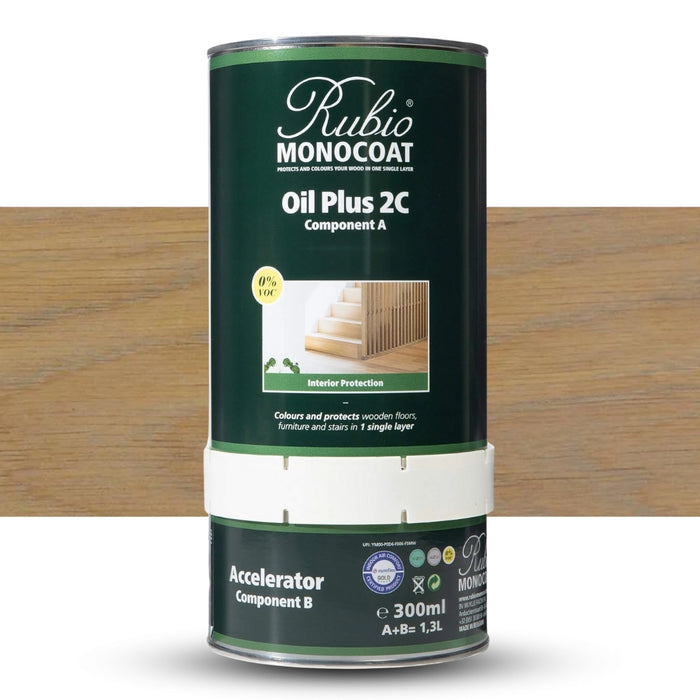 Rubio Monocoat |  Oil Plus 2C Gold Label - Mud Light 1.3L