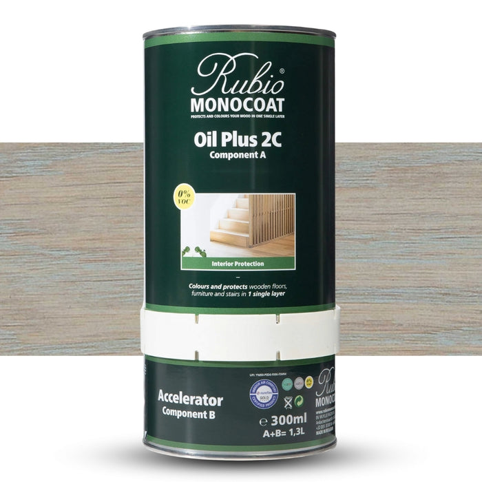 Rubio Monocoat |  Oil Plus 2C Gold Label - Trend Nordic Blue 1.3L