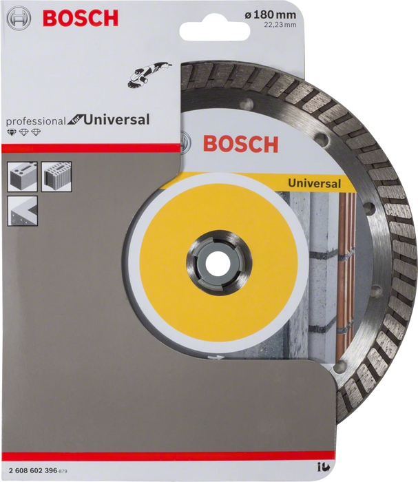 Bosch Professional | Disc Std for Univ. Turbo 180X22,23X2,5X10mm Continuous Rim