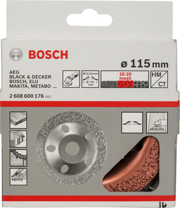 Bosch Professional | Cup Wheel Flat Medium 115mm