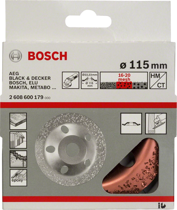 Bosch Professional | Cup Wheel Slanted Medium 115mm