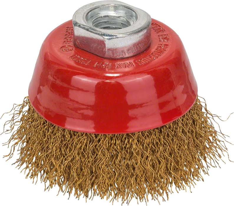 Bosch Professional | Cup Brush 70mm Crimped M14 0.3mm Brass