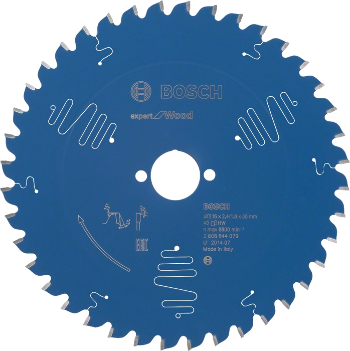 Bosch | Circular Saw Blade EX WO B 216X30mm-40T
