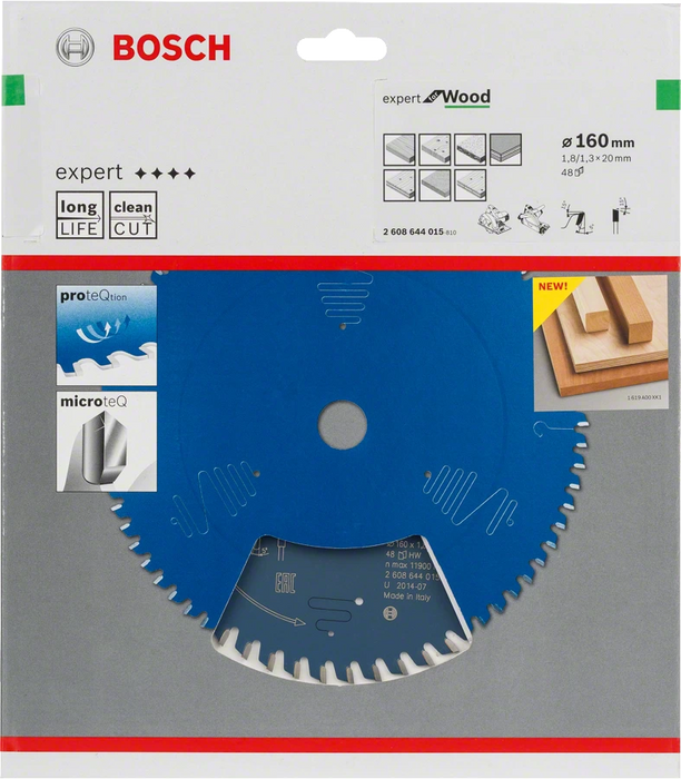 Bosch | Circular Saw Blade EX WO H 184X16mm-40T