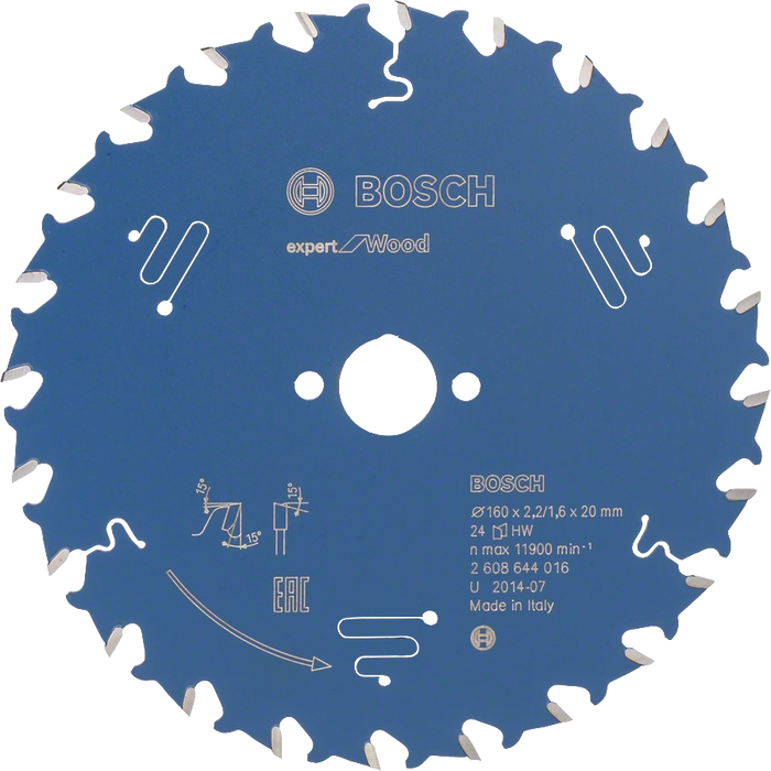 Bosch | Circular Saw Blade EX WO H 160X20mm-24T