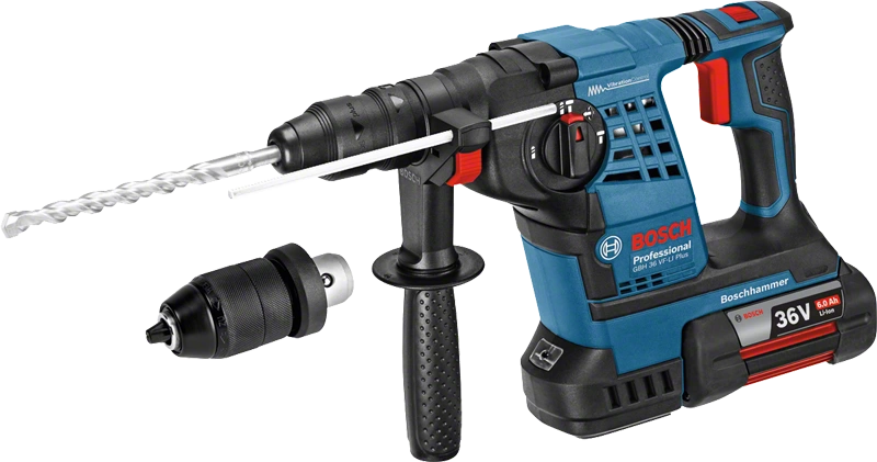 Bosch Professional | Cordless Rotary Hammer Drill GBH 36 V-LI Plus