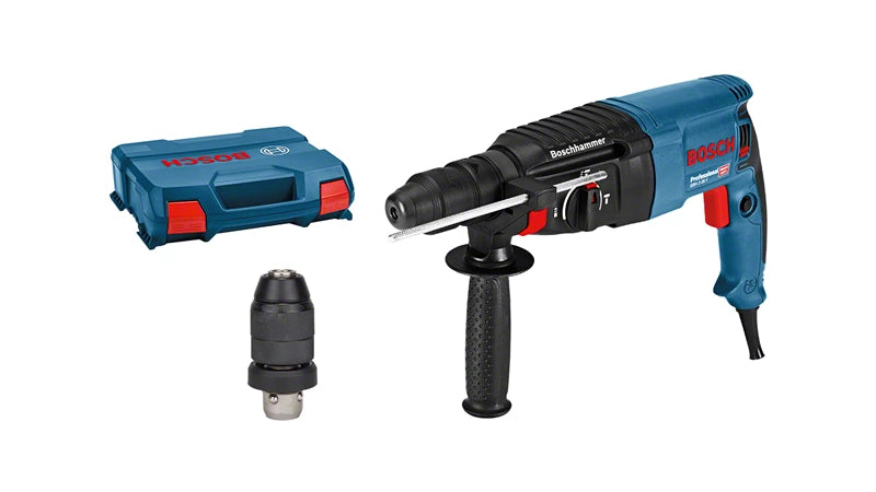 Bosch Professional | Rotary Hammer Drill + 13mm Keyless Chuck GBH 2-26 F