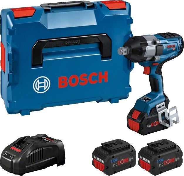 Bosch Professional | Cordless Impact Wrench GDS 18V-1050 H Incl 2X 8.0Ah ProCORE Batt + Charger