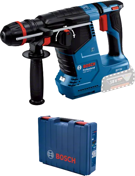 Bosch Professional | Cordless Rotary Hammer GBH 187-Li with one Chuck Solo