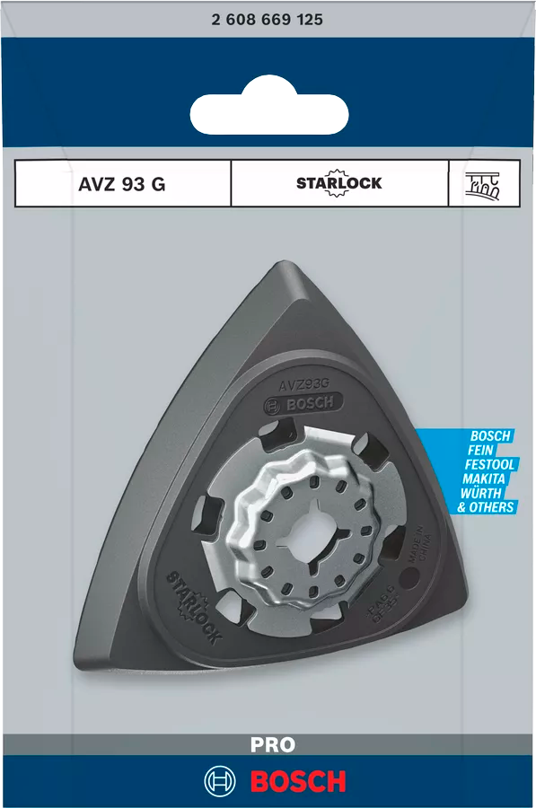 Bosch | AVZ 93 G Sanding Pad for Multi-Tools-Toolcraft
