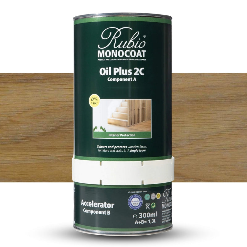 Rubio Monocoat | Oil Plus 2C Gold Label - Oyster 1.3L-Toolcraft
