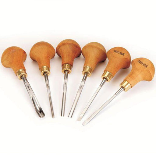 Pfeil | Swiss Made Linoleum & Block Cutters Set Of 6 | 060LSA (Online Only) - BPM Toolcraft