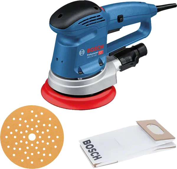 Bosch Professional | Random Orbital Sander GEX 34-150-Toolcraft