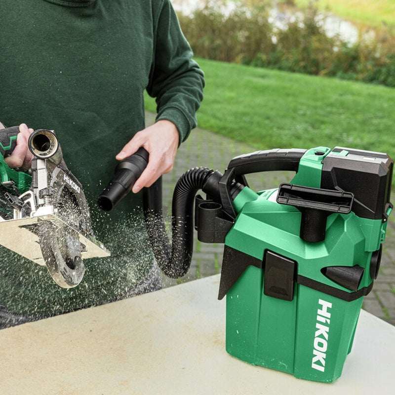Hikoki | Cordless Vacuum Cleaner RP18DAW4Z (Tool Only)-Toolcraft