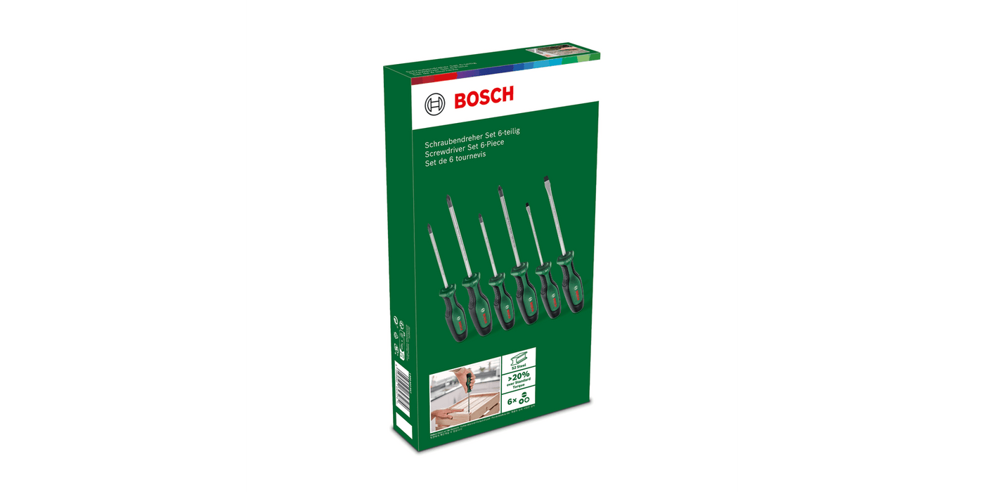 Bosch DIY | Screwdriver Set 6Pc
