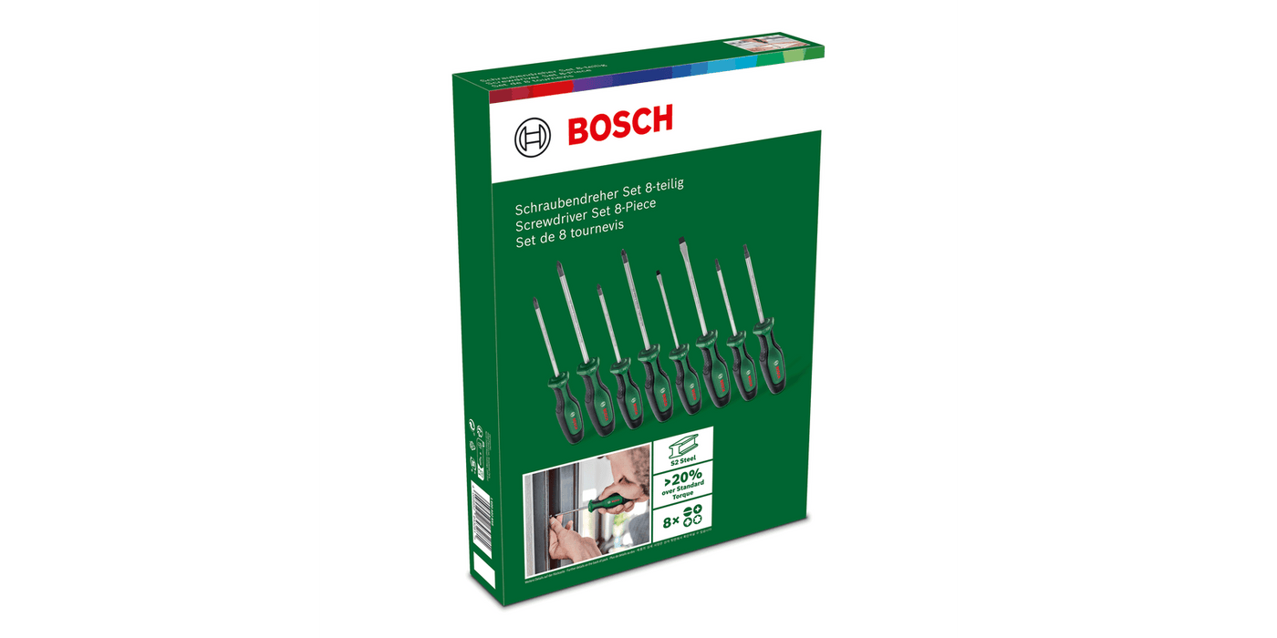 Bosch DIY | Screwdriver Set 8Pc