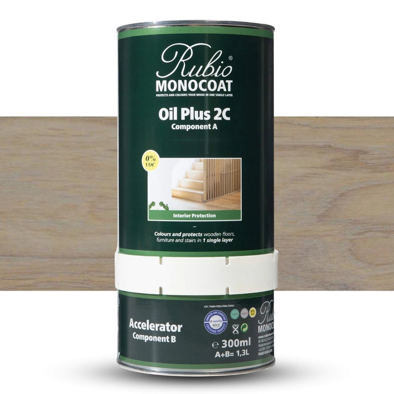 Rubio Monocoat | Oil Plus 2C Gold Label - Sky Grey 1.3L-Toolcraft