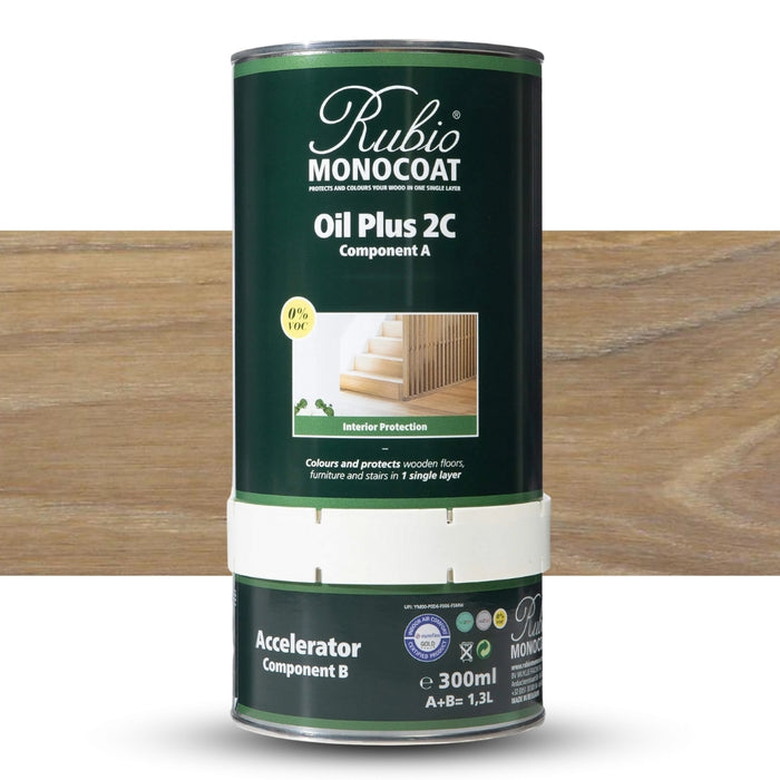 Rubio Monocoat |  Oil Plus 2C Gold Label - Smoke 5% 1.3L