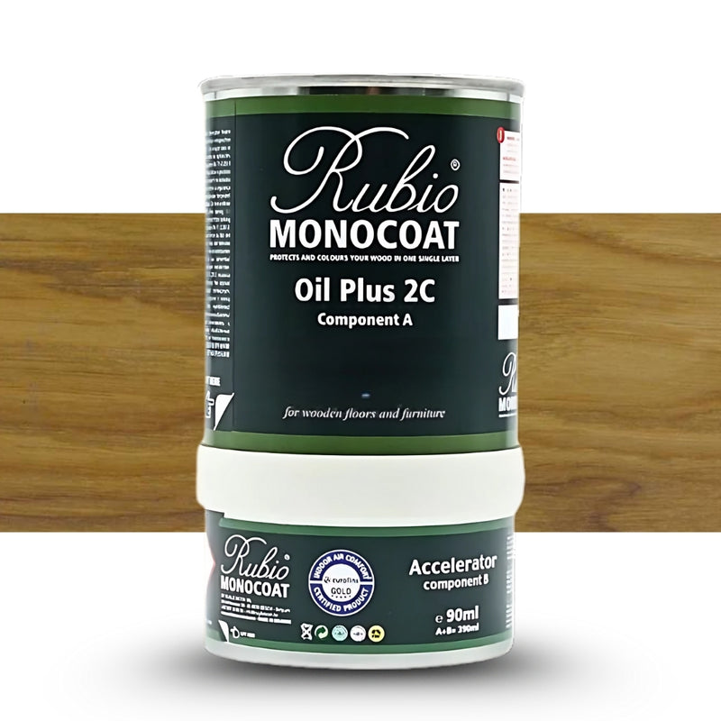 Rubio Monocoat | Oil Plus 2C Gold Label Smoked Oak 390ml-Toolcraft