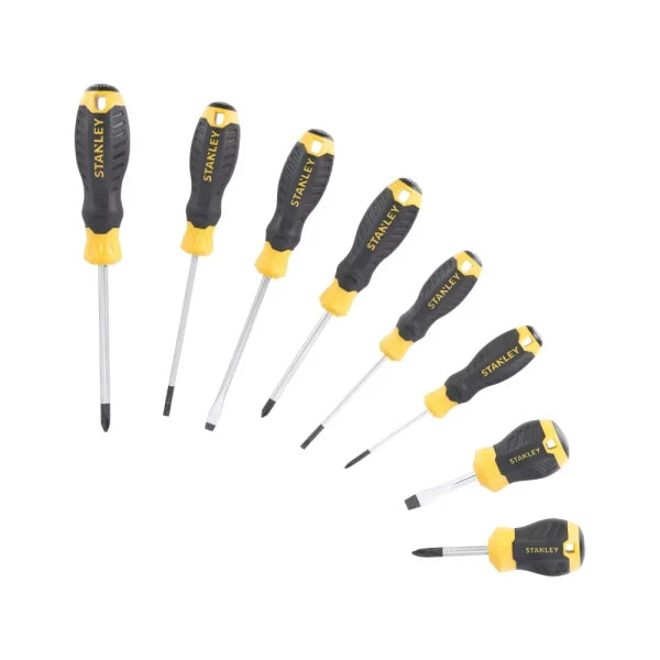 Stanley | Cushion Grip Screwdriver Set 8pc