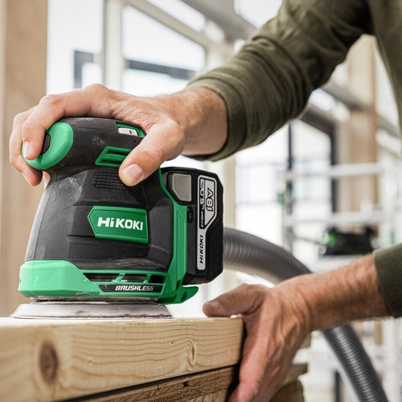 Hikoki | Cordless Random Orbital Sander SV1813DAW2Z (Tool Only)-Toolcraft