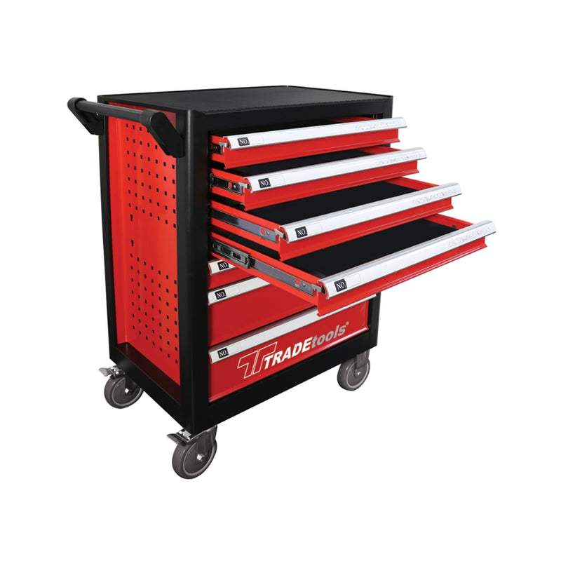 Trade Professional | Tool Trolley 7 Drawer - Cabinet Empty-Toolcraft