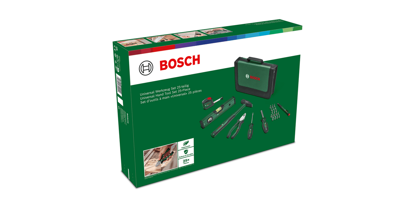 Bosch DIY | Universal Hand Tool Set 25Pc (V3)
