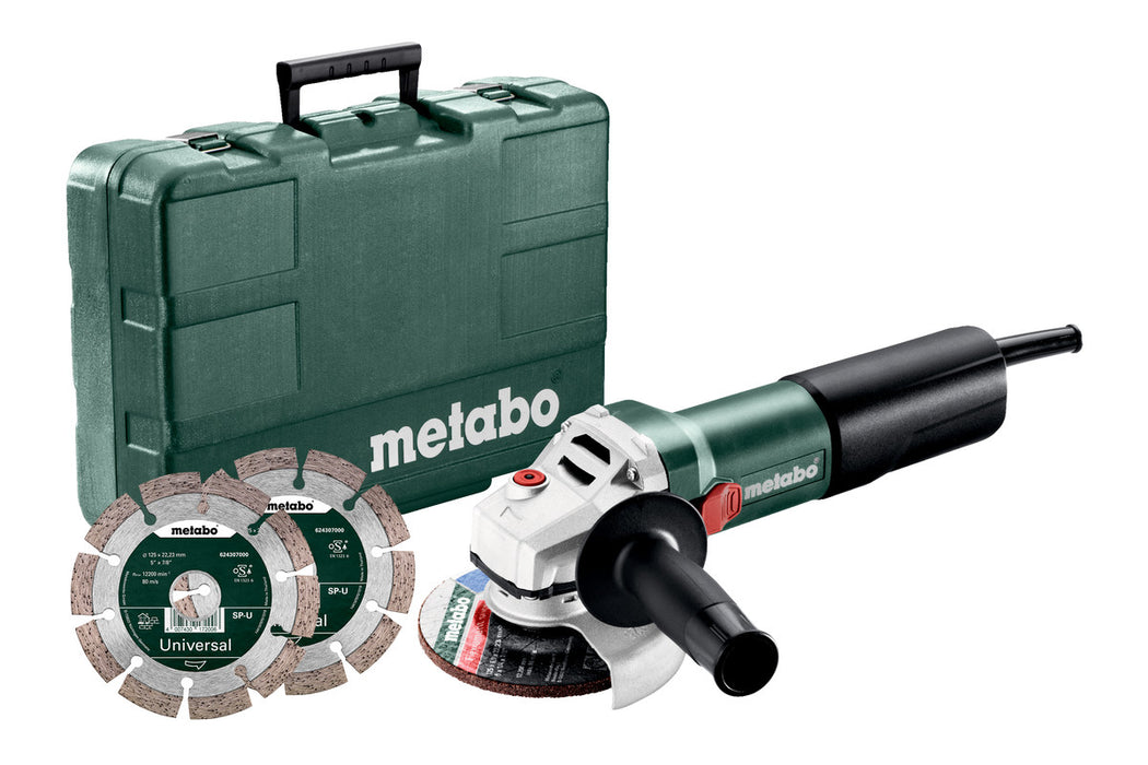 Metabo | Angle Grinder in Carry Case WQ 1100-125 Set