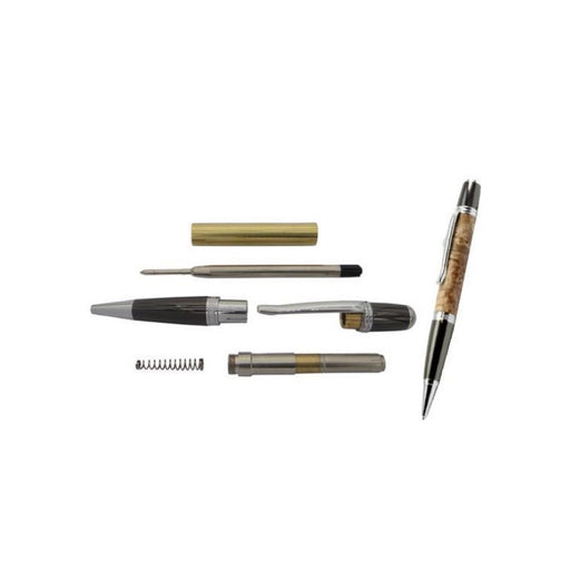 Toolmate | Sierra Chrome & Gun Metal Pen Kit - BPM Toolcraft