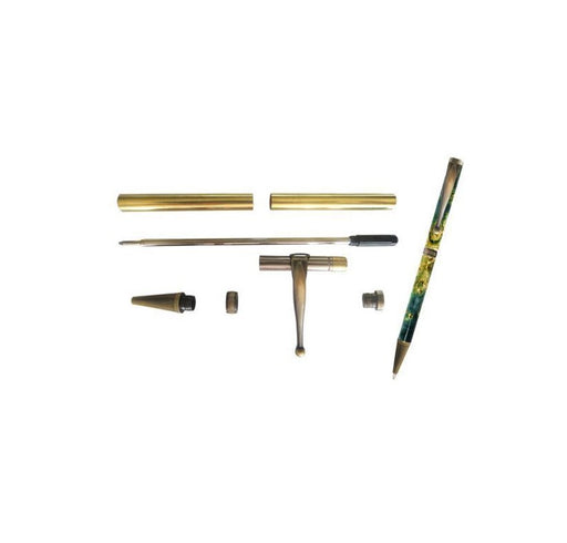 Toolmate | Fancy Slimline Antique Bronze Pen Kit - BPM Toolcraft