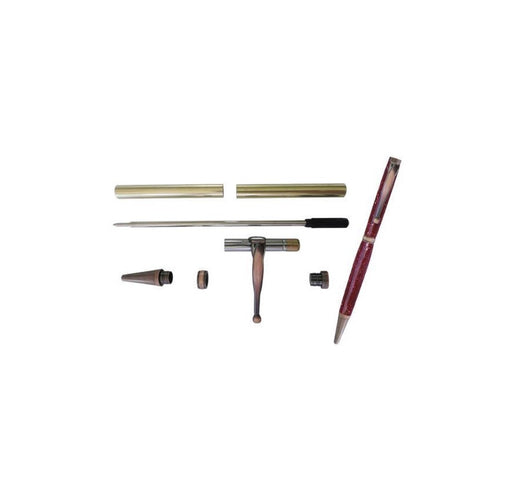 Toolmate | Fancy Slimline Antique Copper Pen Kit - BPM Toolcraft