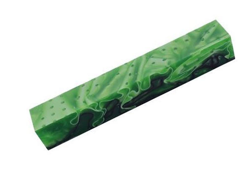 Toolmate | Pen Turning Blank | Acrylic, Green Lotus Leaf - BPM Toolcraft