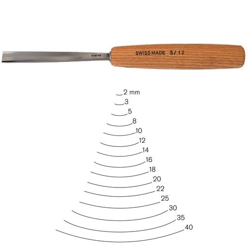 Pfeil | #5 Sweep Gouge 14mm, Full Size (Online only) - BPM Toolcraft