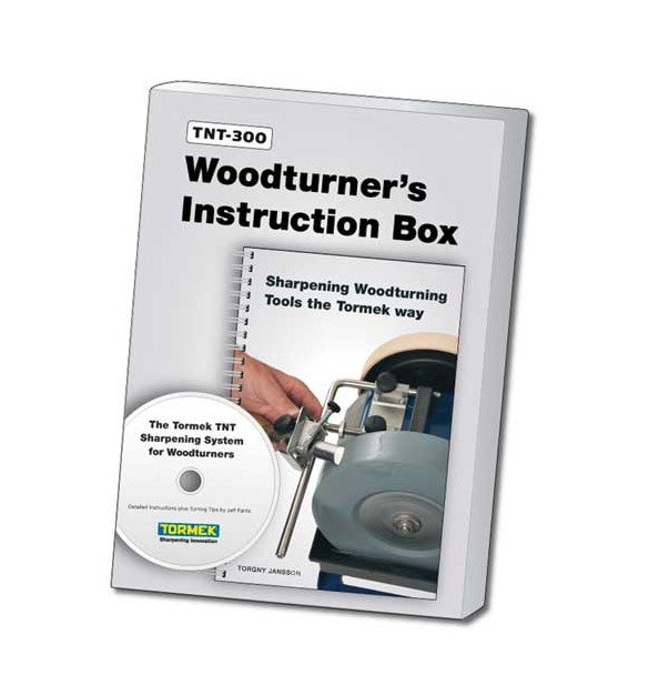 Tormek | Accessory, Woodturner's Instruction Box, DVD & Handbook Combo, TNT-300 - BPM Toolcraft